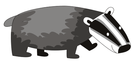 Badgers Clip Art Http 1stcranwellbrownies Org Uk Pages Sixes Html