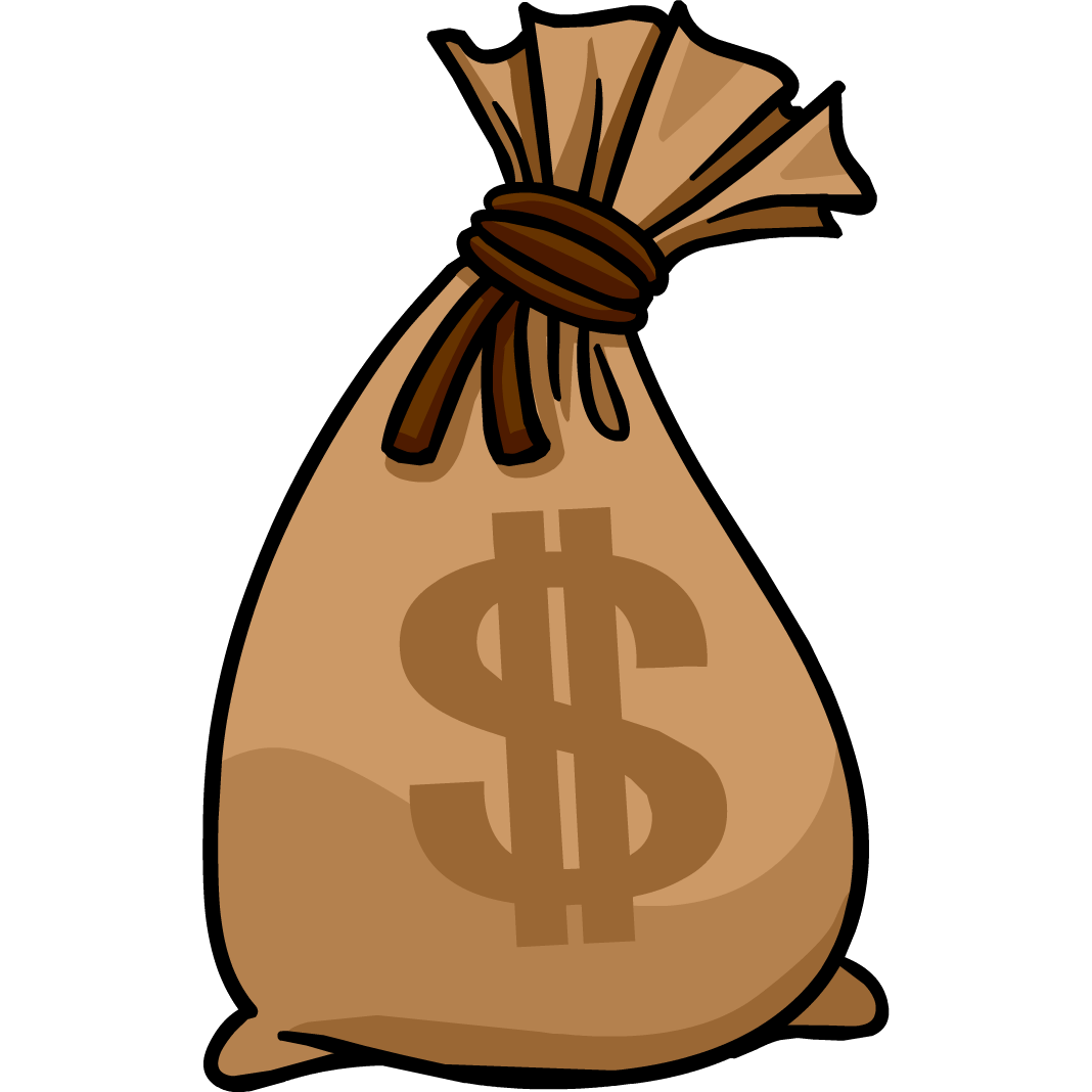 Bag Of Money Clipart - Clipar