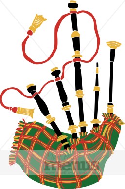 Bagpipe Clip Art - Bagpipes Clipart