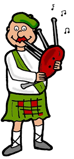 Bagpipes Clipart