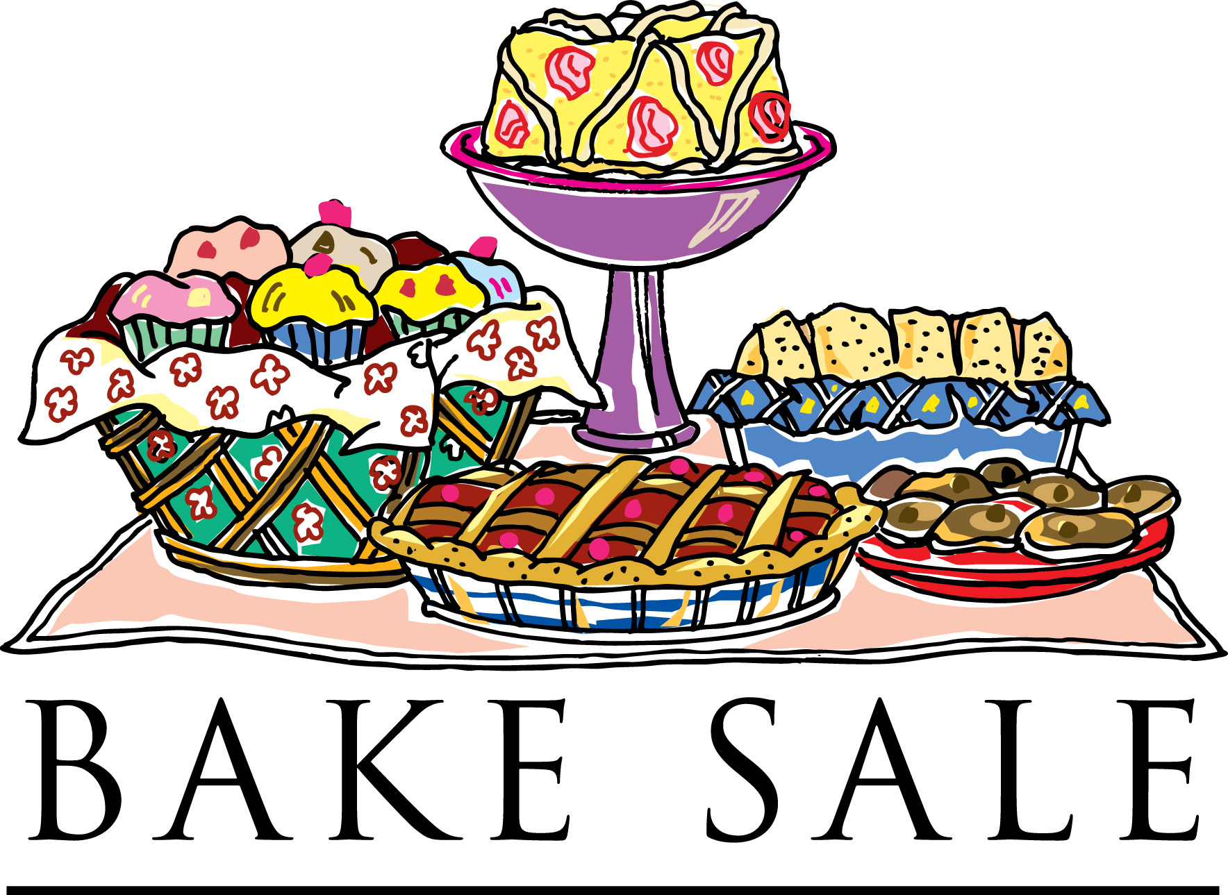 19 Art Bake Sale Free Clipart