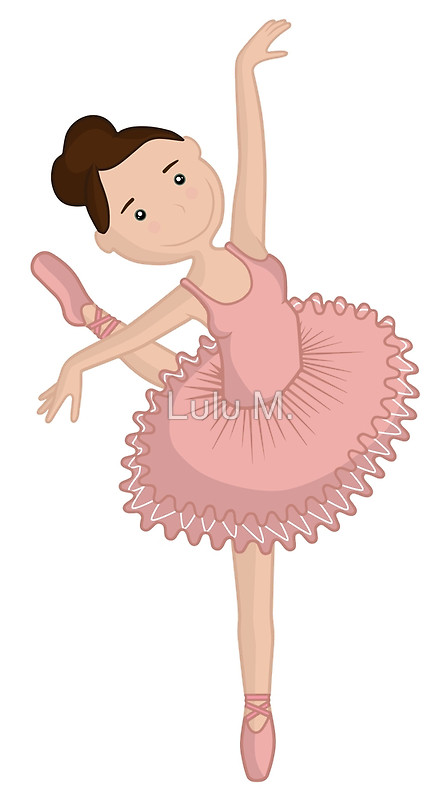 Woman Ballerina Clipart