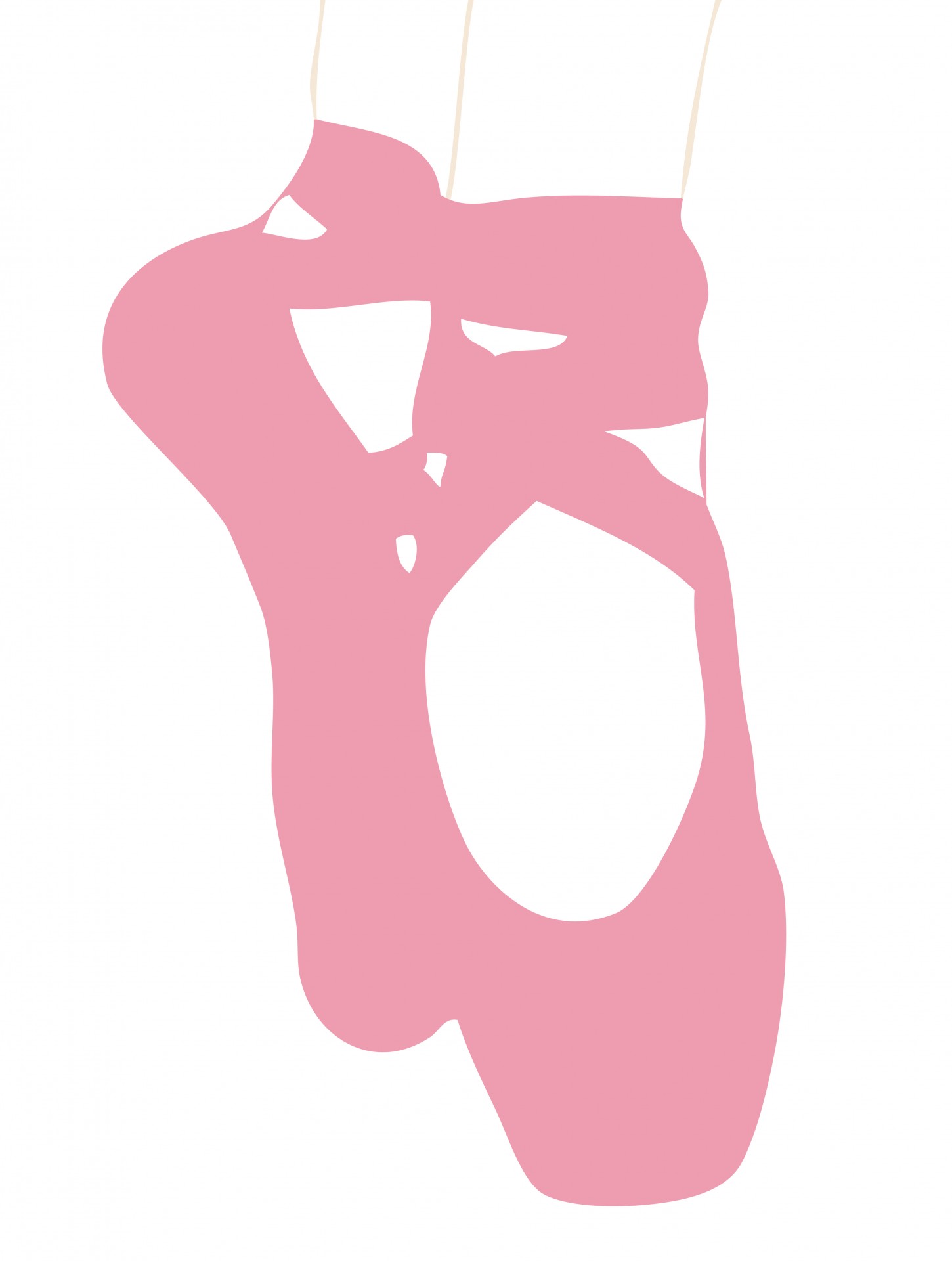 Ballet Shoes Pink Clipart - Ballet Shoes Clip Art