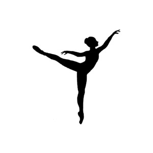 Ballet Silhouette Free Clipar - Ballet Dancer Clipart