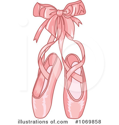 Ballet Slippers Clipart 1069858 By Pushkin Royalty Free Rf