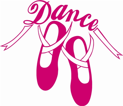 Ballet Slippers Dance Sticker - Ballet Shoe Clip Art