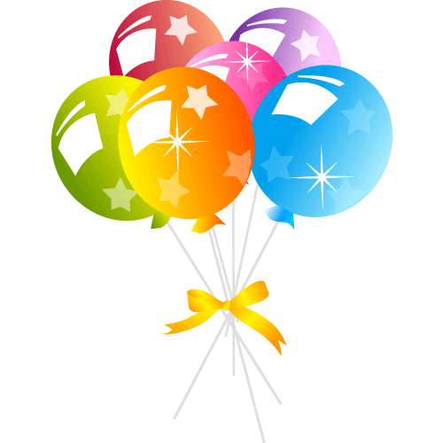 Ballons Clip Art - Birthday Balloon Clipart