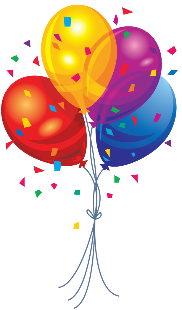 Balloons Bunch Png Clipart