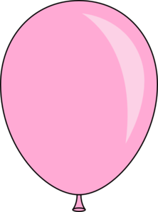Pink Balloon Clip Art