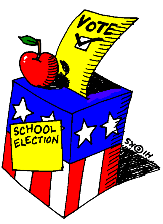 Ballot Box In Color Clip Art  - Election Day Clipart