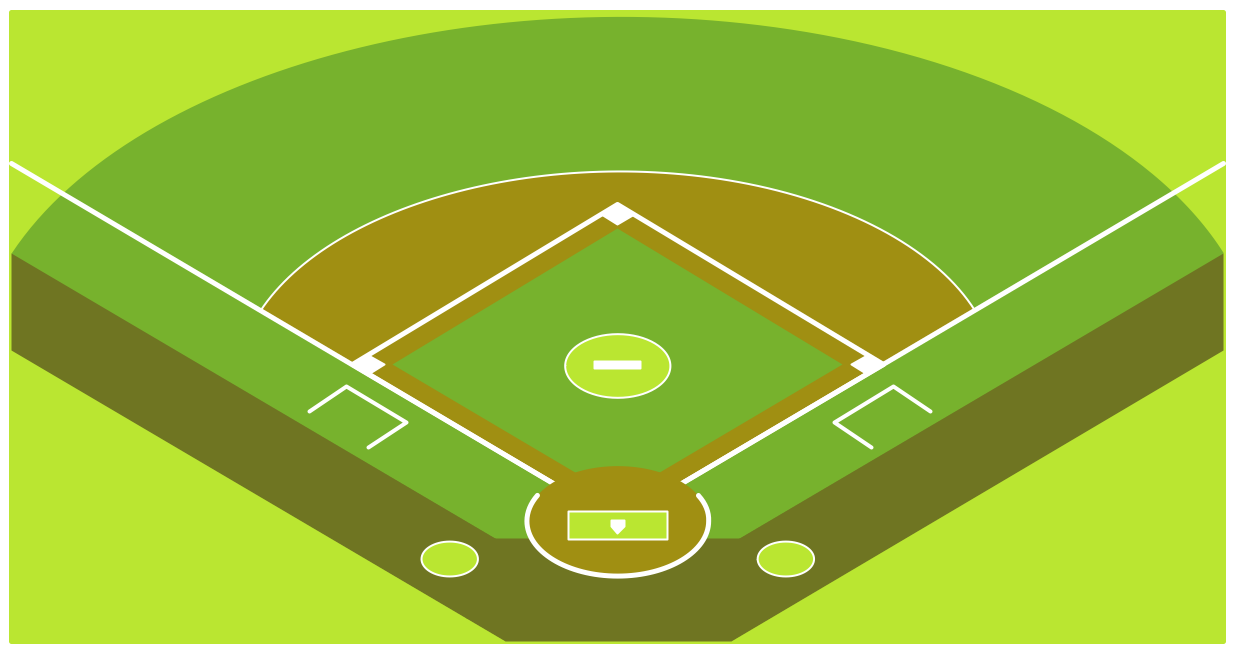 ballpark clipart. Baseball Positions Diagram