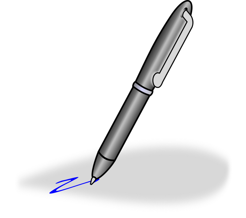 Ballpoint pen clipart free cl - Clip Art Pen