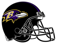 Ravens Helmet Clipart #1