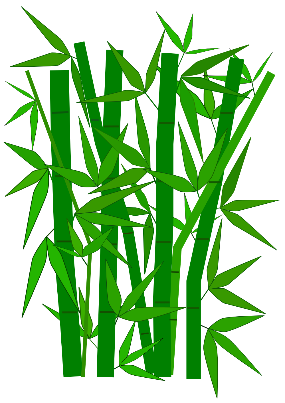bamboo clipart