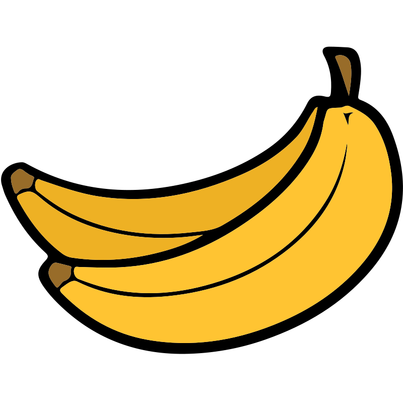 Banana clip art 2