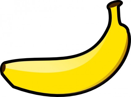 Banana Clip Art Free Vector I - Bananas Clipart
