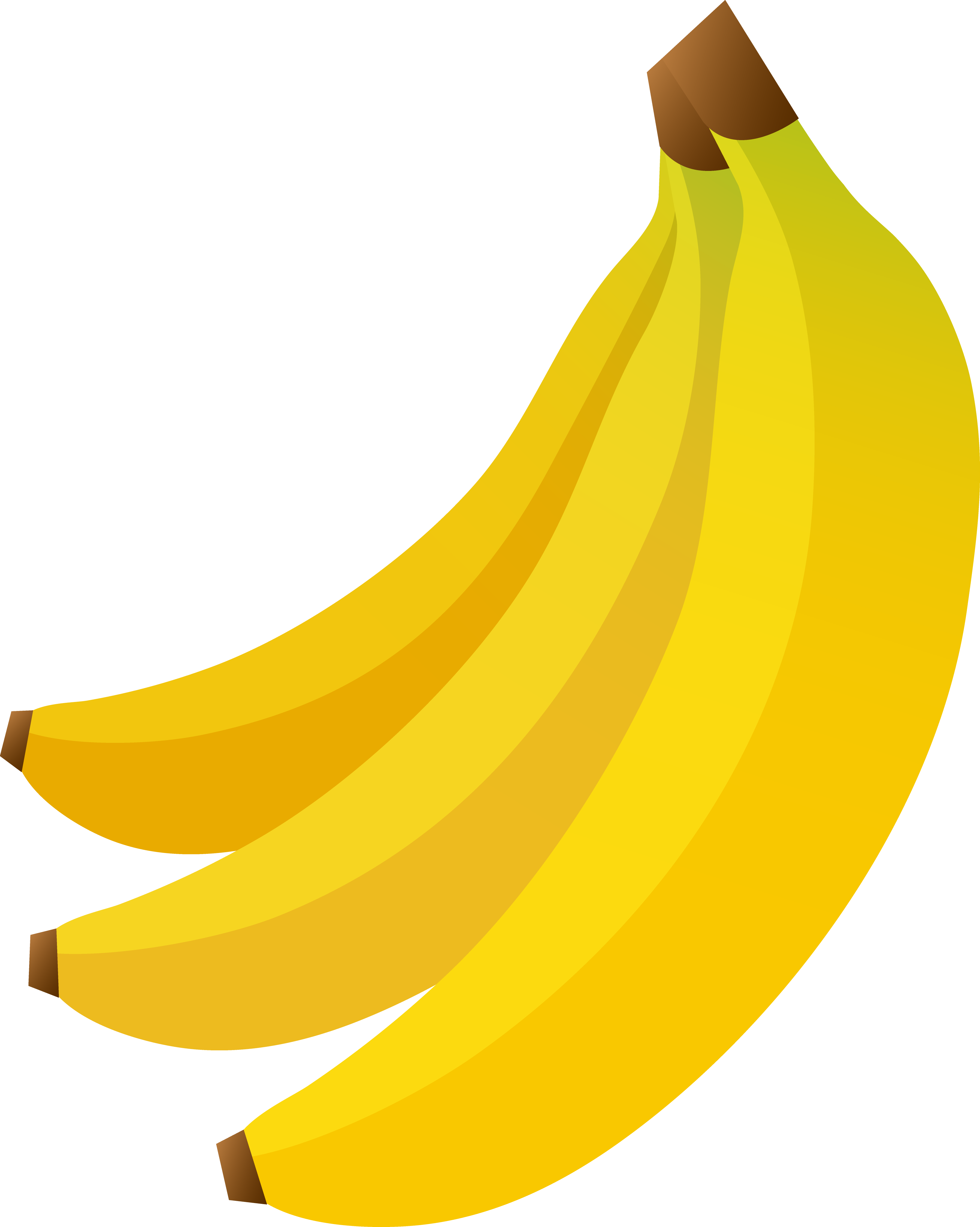 Yellow Banana Icon Png Clipar