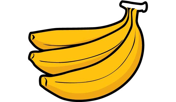 Banana clipart 6 clipartall c