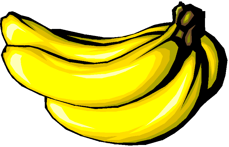 Free Simple Banana Clip Art