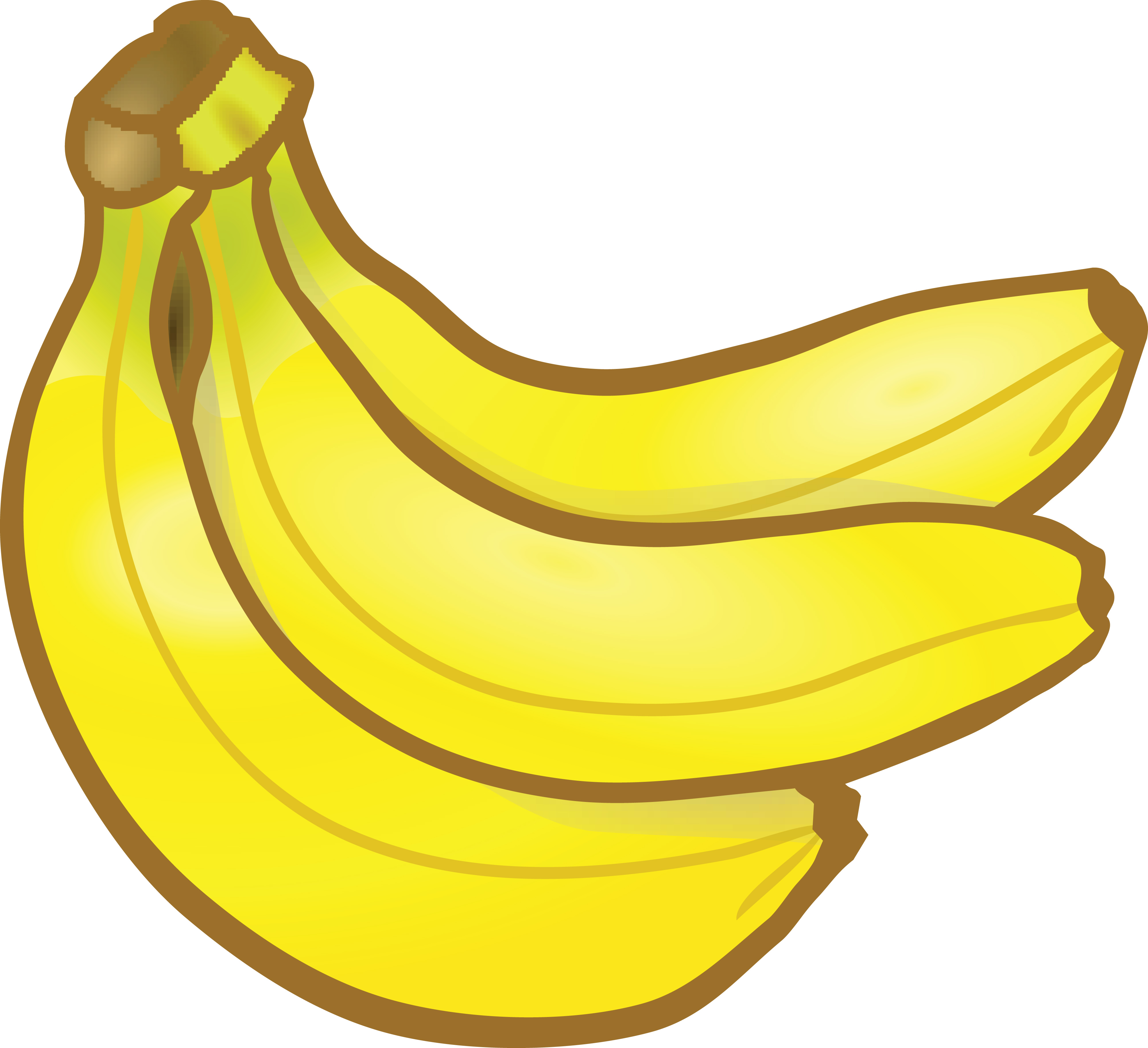 Free Clipart Of A banana