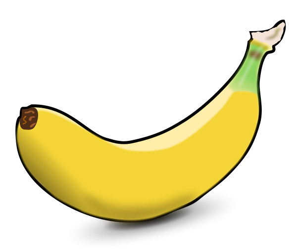 Free to Use Public Domain Banana Clip Art
