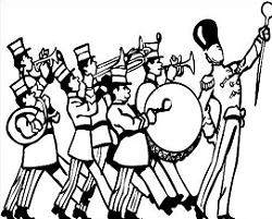 Band clip art free clipart . - Marching Band Clip Art