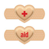 Band-aid · First aid with love