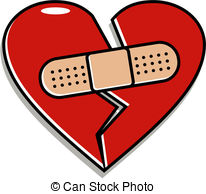 . hdclipartall.com broken heart with band-aid - red broken heart with band-aid