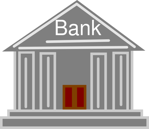 Bank Icon Clip Art - Bank Clipart