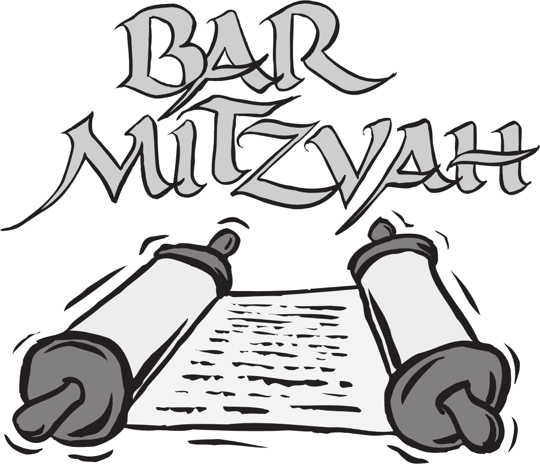 Jewish Clipart Bar Mitzvah. B