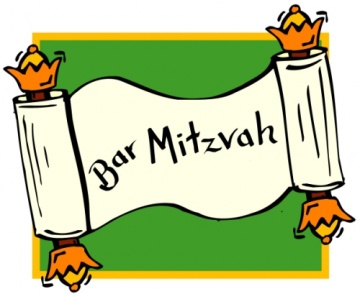 Bar Mitzvah SCROLL - Bar Mitzvah Clip Art
