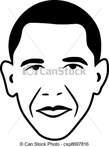 Vector Barack Obama - President Of Usa