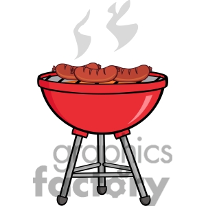 Barbecue Clip Art - Bbq Grill Clip Art