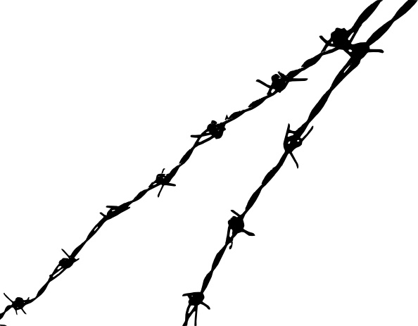 Barbed Wire clip art - Barbed Wire Clipart