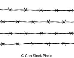 Barbed Wire Border