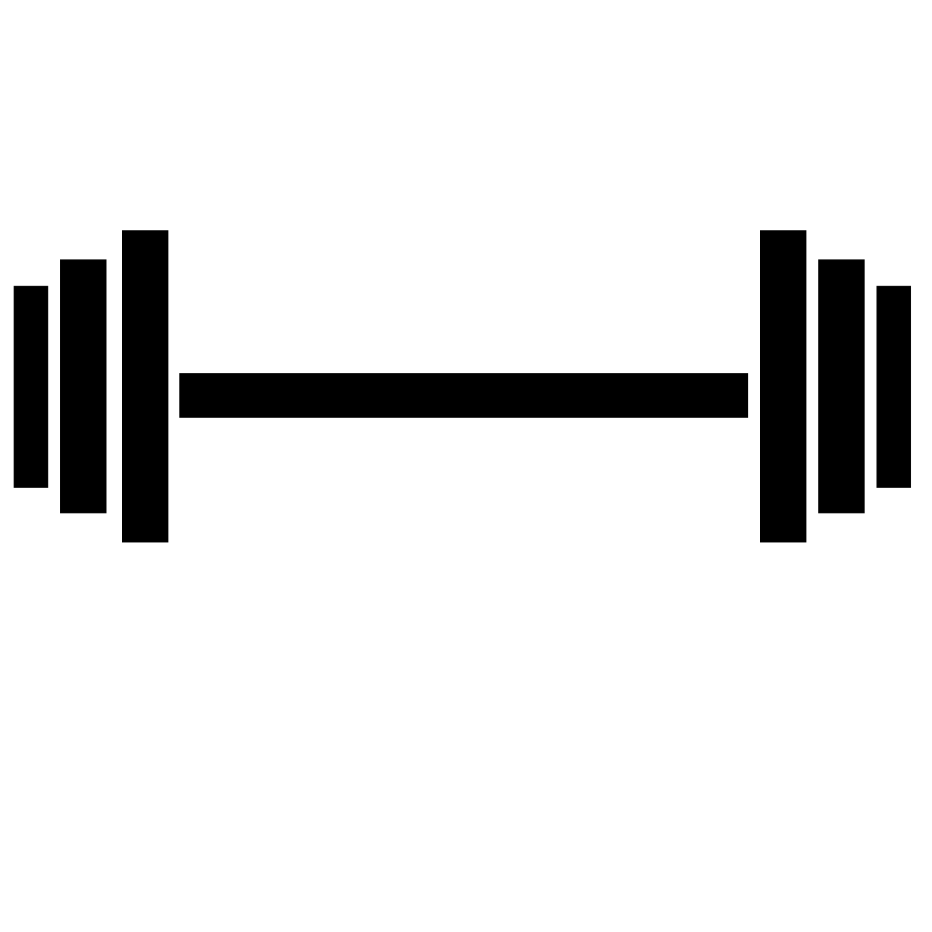 Barbell T. Clipart
