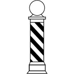 Barber 1 clipart, cliparts of - Barber Pole Clipart