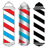 barber shop pole ...