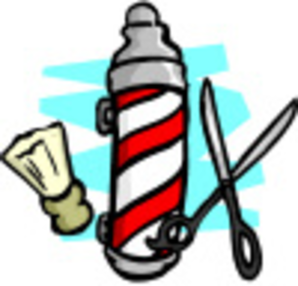 Barber Shop Pole Clip Art - Barber Shop Clipart
