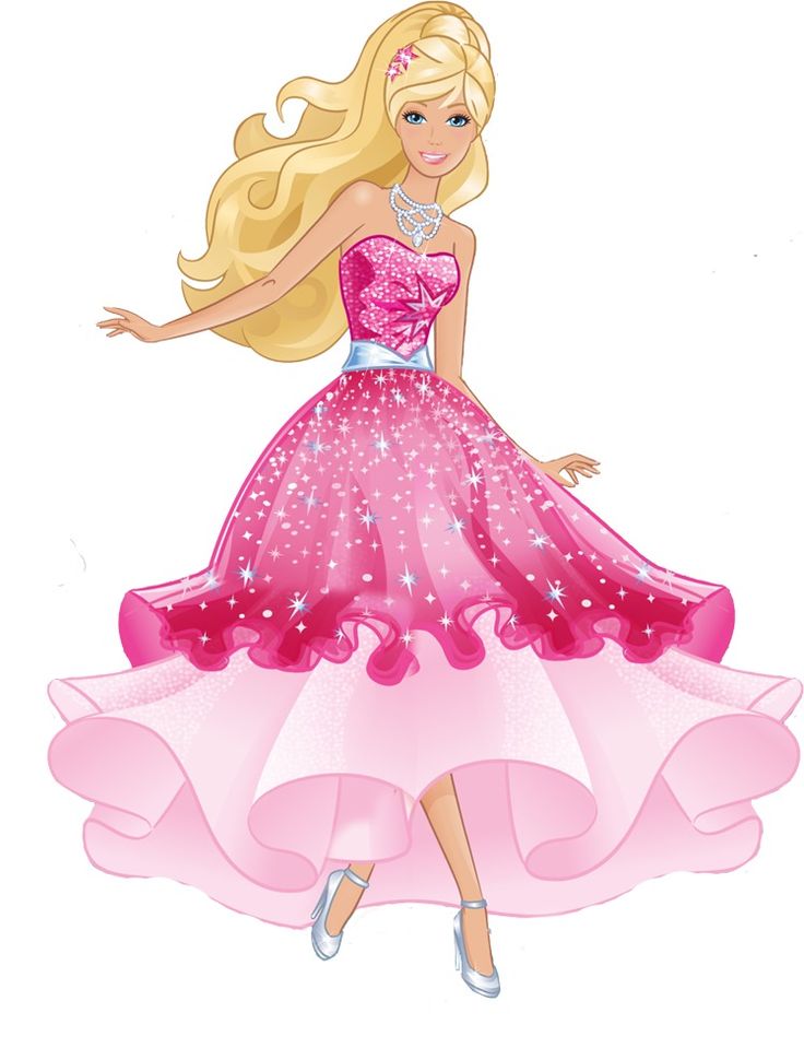 Barbie clipart cartoon character #8