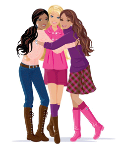 Barbie is the most loved of a - Barbie Clip Art