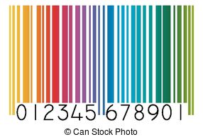 Barcode colored