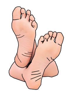 Bare Feet Clip Art | Feetsies image