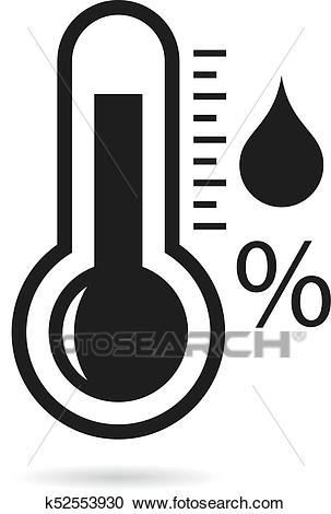 Barometer vector icon isolated on white background