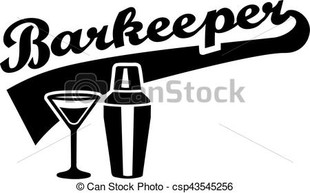 Barkeeper Bartender Barman - csp43545256