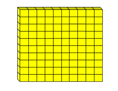 Base 10 Blocks - Base Ten Blocks Clip Art