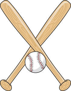 baseball bat clipart