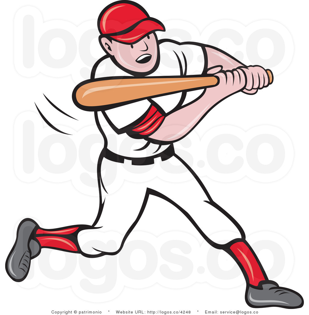Baseball 20clip 20art Baseball Player Logo By Patrimonio 4248 Jpg
