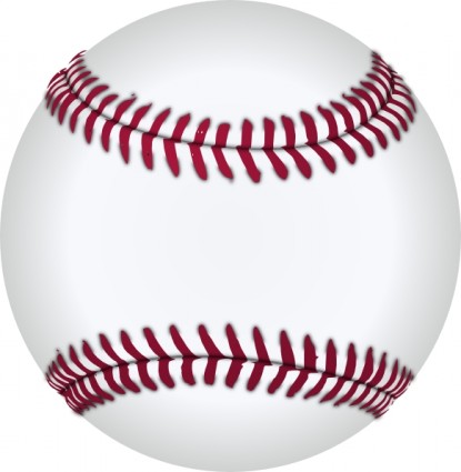 Baseball clip art - vector ..