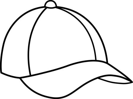 baseball hat clipart